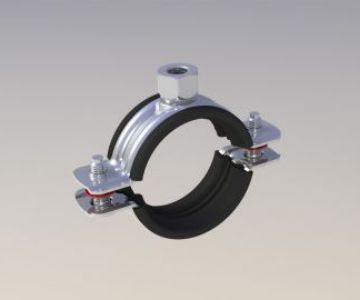 PIPE CLAMP WITH NUT